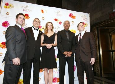 Brett Hickey Receives Pathfinders to Peace Award Alongside Morgan Freeman