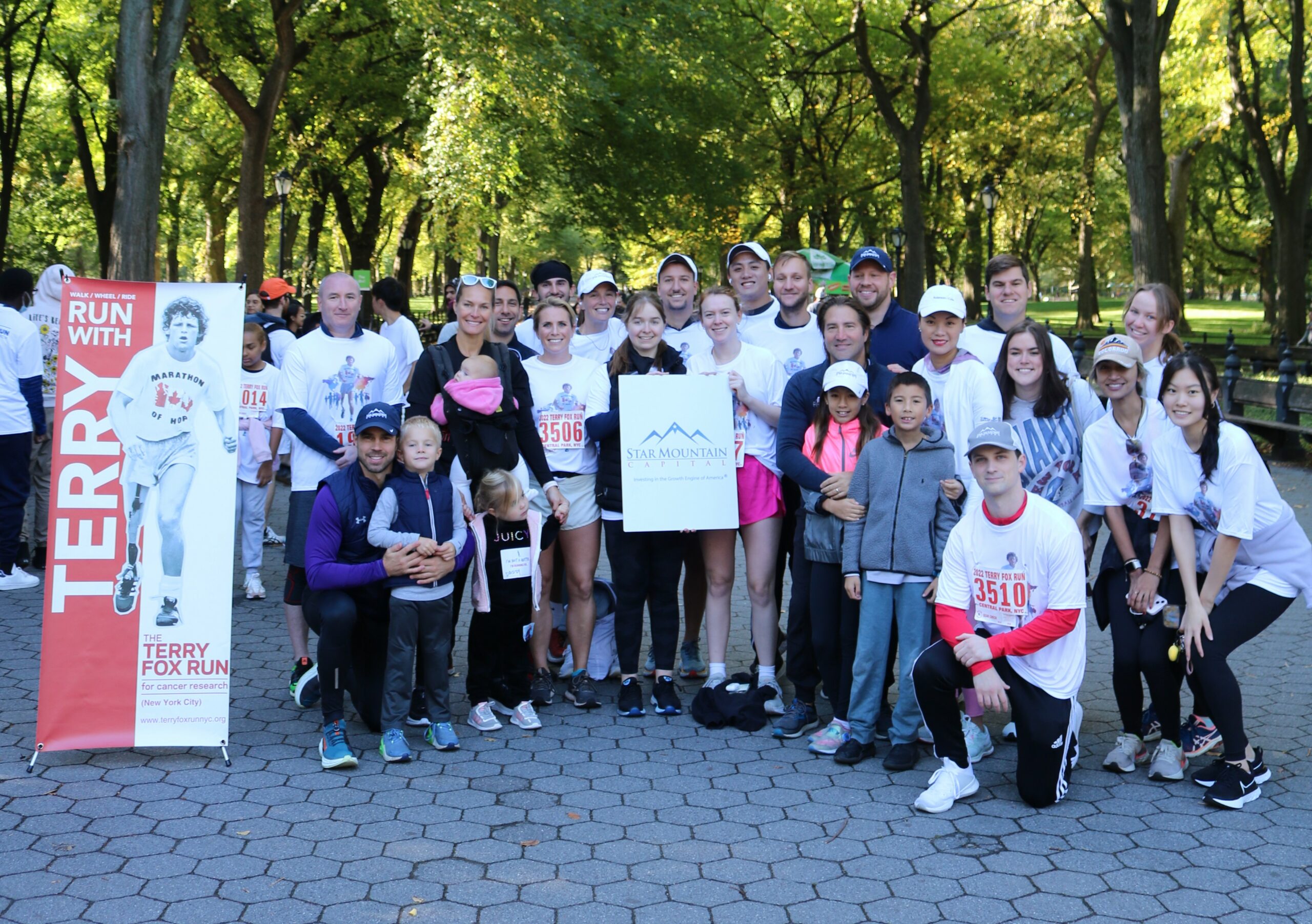 Read more about the article Star Mountain Capital is Proud to Have Once Again Been Among the Top Fundraisers of the NYC Terry Fox Foundation Run for Cancer Research 2022